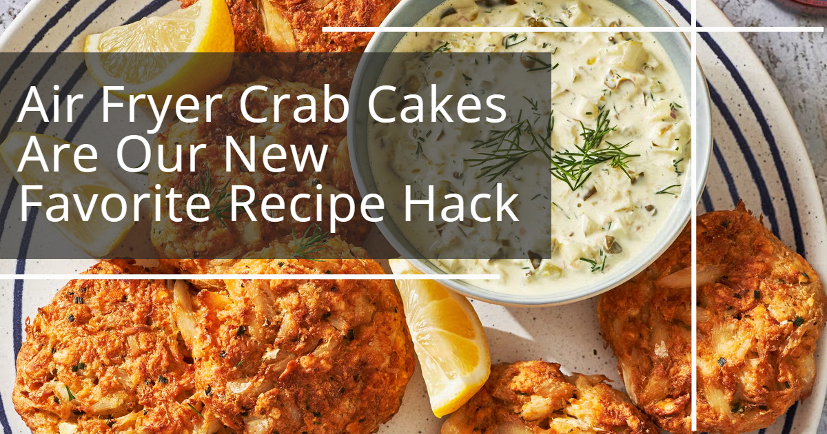 Air Fryer Crab Cakes
