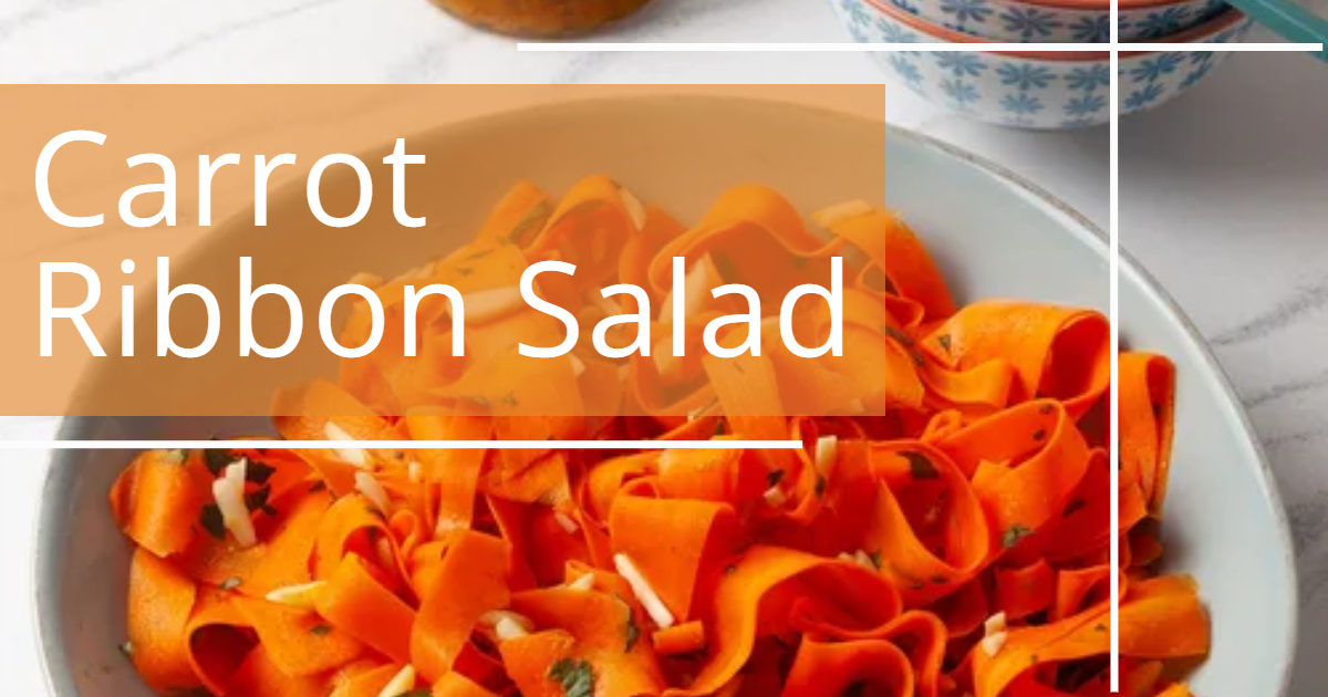 Carrot Ribbon Example Carrot Ribbon Salad – Good Food, Good Meat, Good God, Let's Eat!