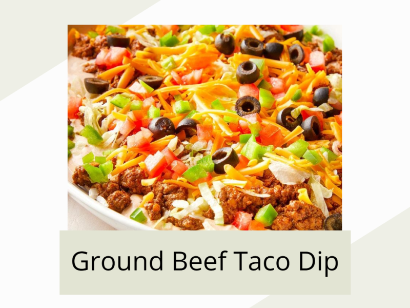 Ground Beef Taco&nbsp;Dip