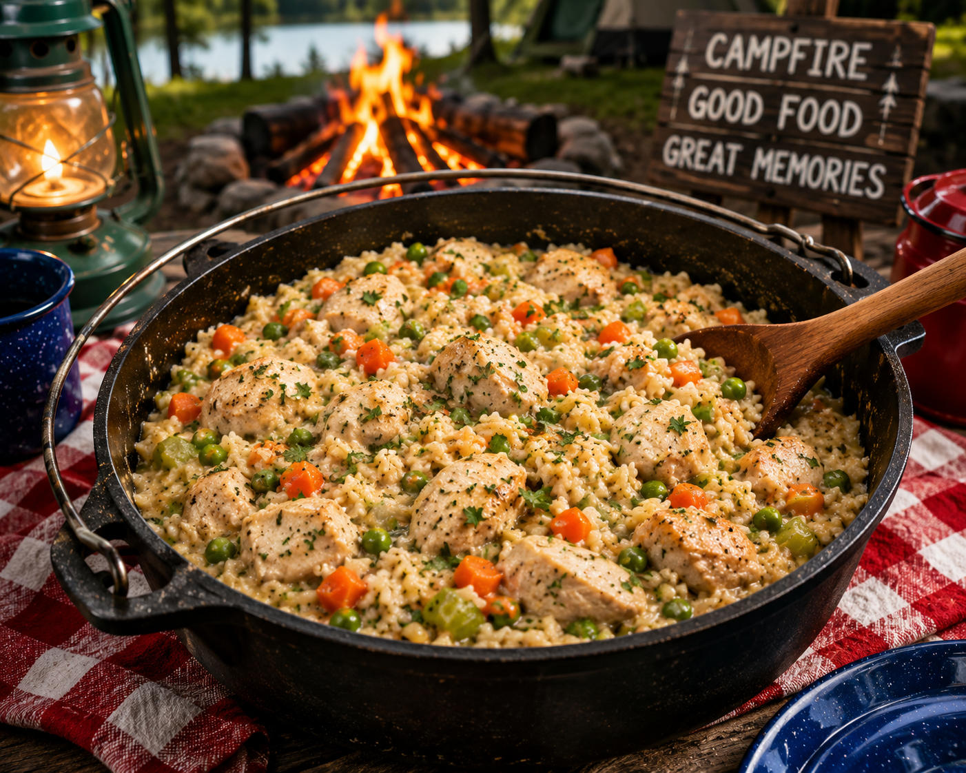One-pan comfort food that's filling, budget-friendly, and campground approved.